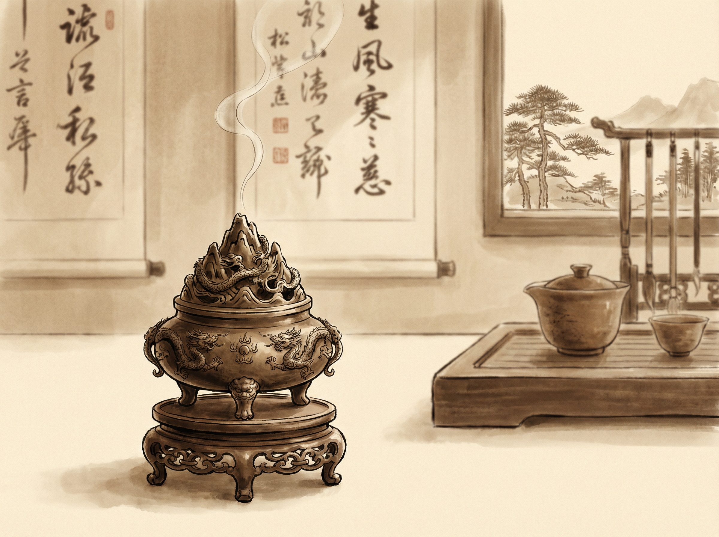 东升国际 - 焚香静思与品牌使命